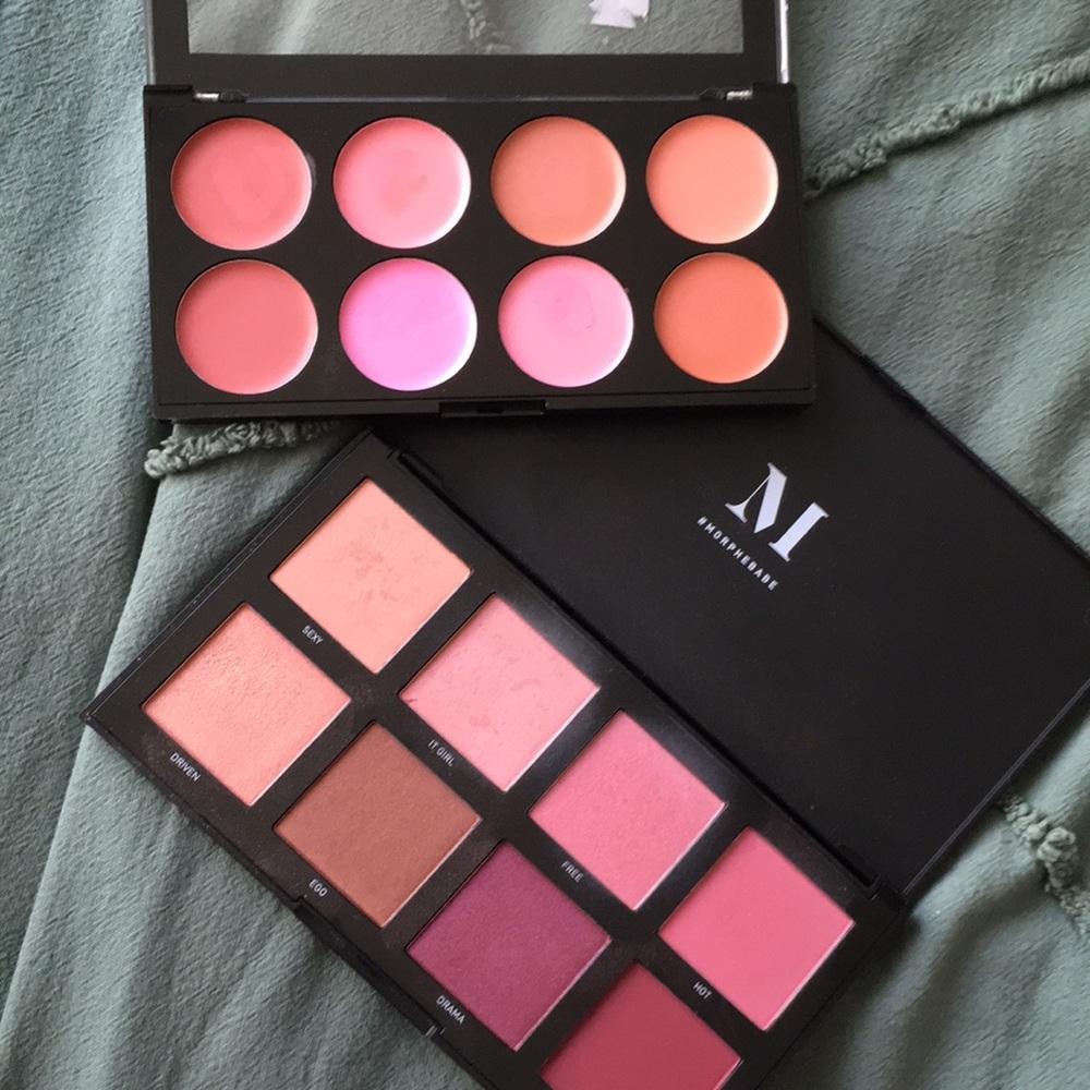 MAKEUP REVOLUTION Blush Melts & MORPHE 8C Blush